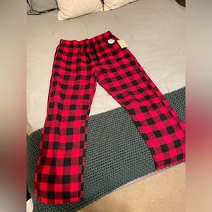 Red Head Buffalo Check Pajama Pants